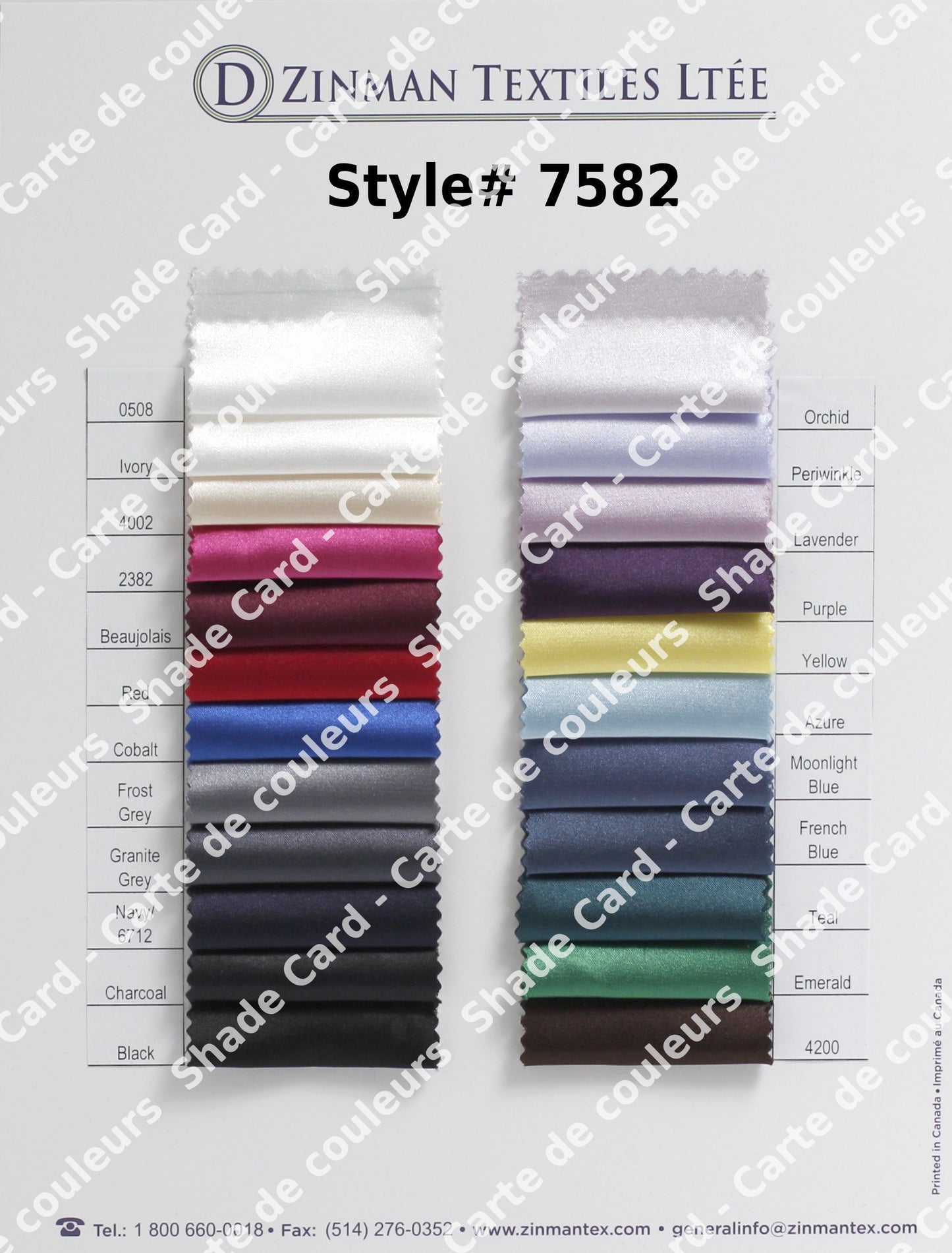 7582 | Stretch Charmeuse