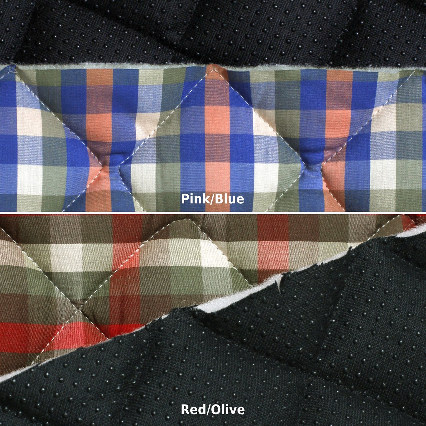 CN16DPQ | Quilted Plaid with Anti-Slip Backing