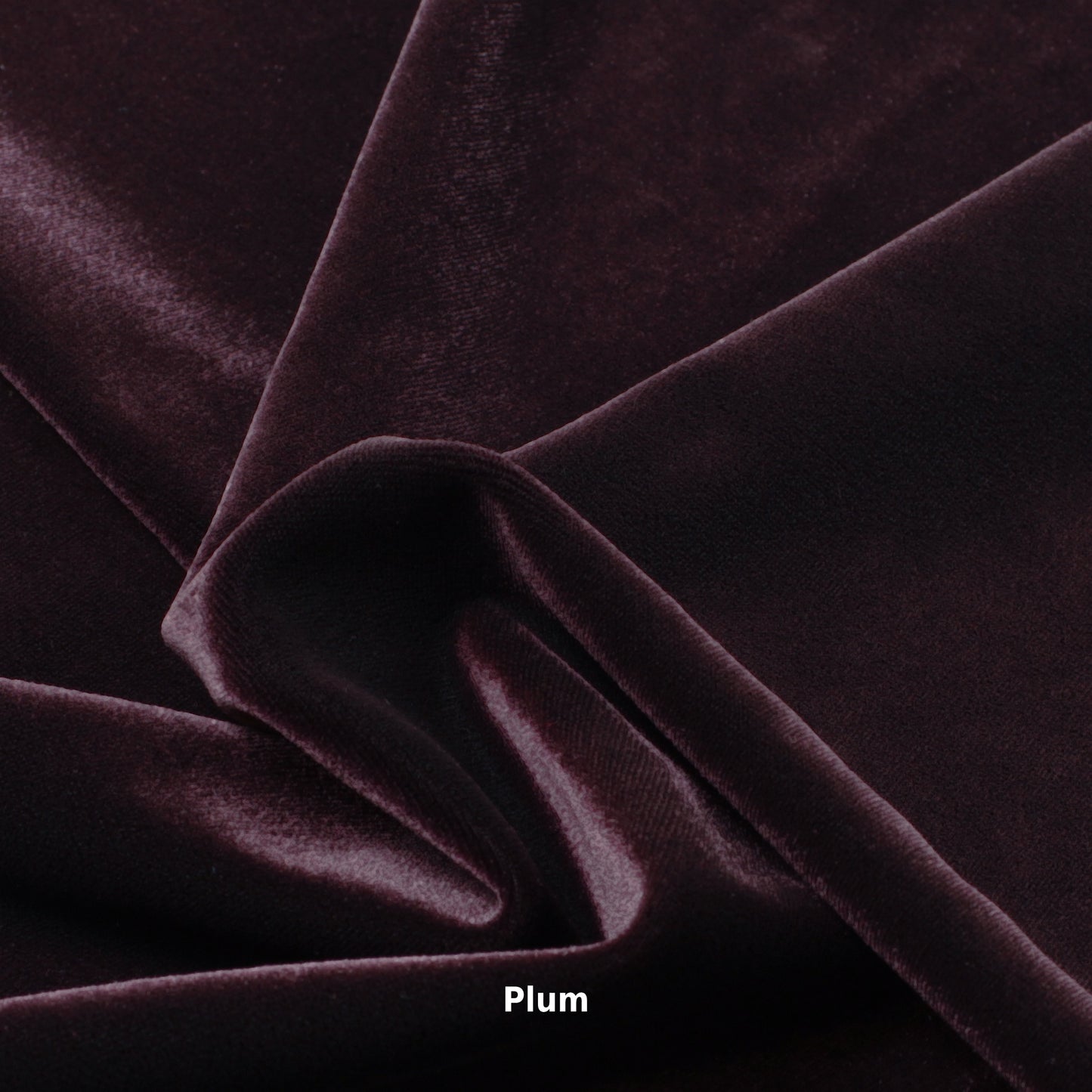 Stretch Velvet Knit Fabric, Deep Burgundy • Promenade Fine Fabrics