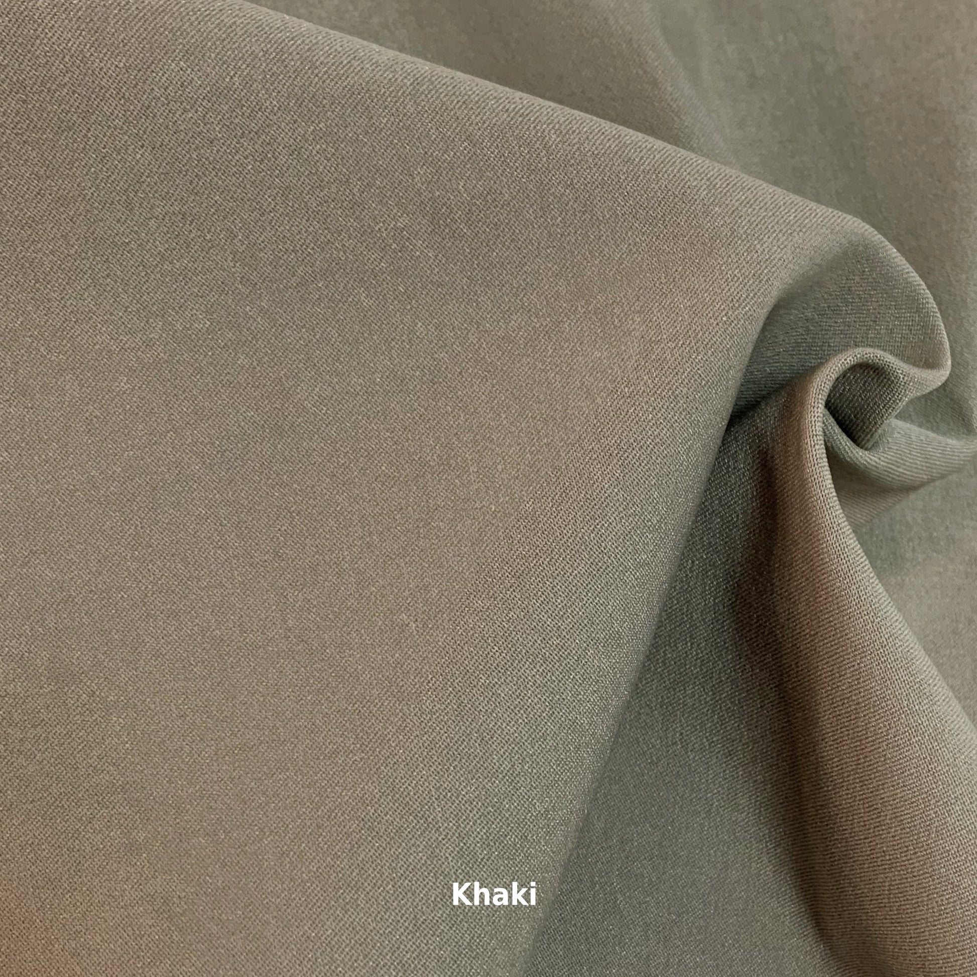 Twill Khaki Fabric By The Yard